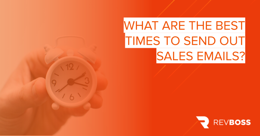 best time to send sales emails